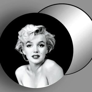 Marilyn Monroe Mirror Black White Makeup Accessories